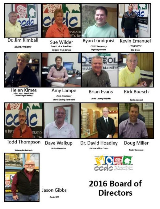 CCDC board of directors