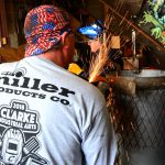 miller products company helps in clarke industrial arts welding competition