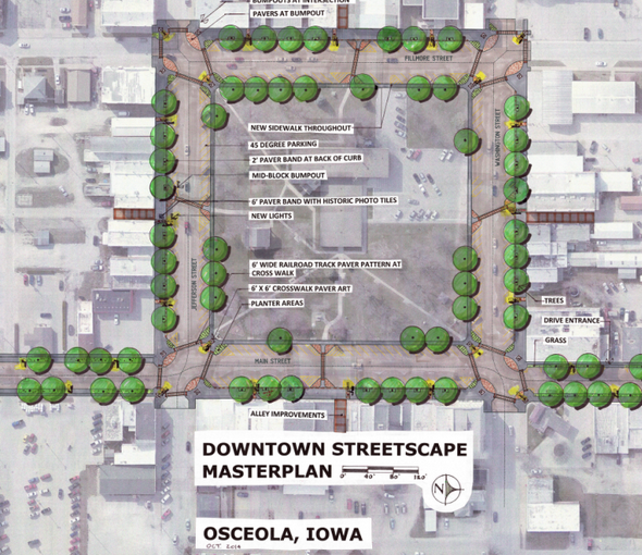 osceola square streescape project