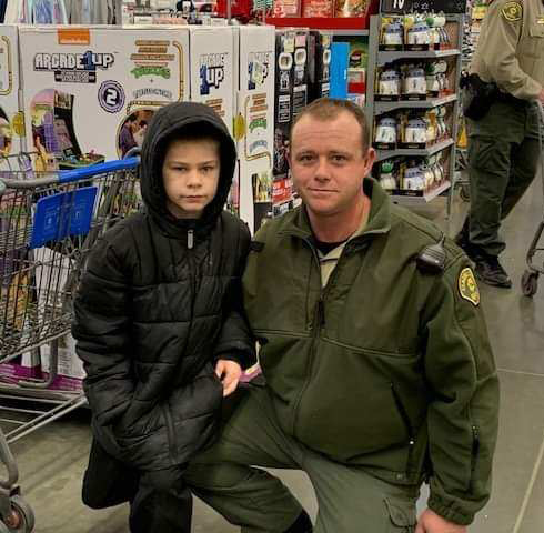 shop with a cop for kids
