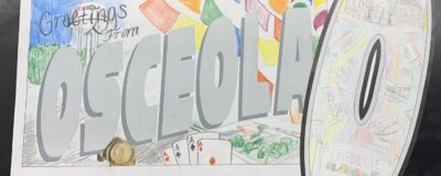Osceola Chamber Main Street Taps Clarke Creativity for Mural Project