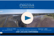 Video Update: Comparison of Water Levels in Osceola’s West Lake