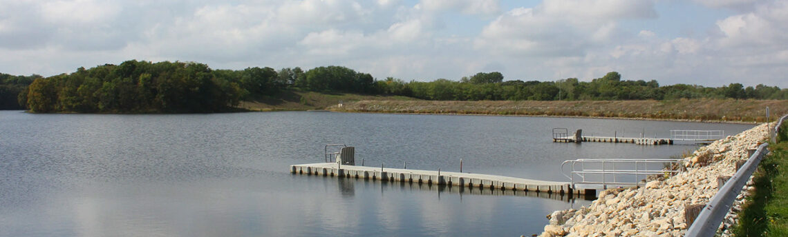 Recent Rainfall Welcomed at the City of Osceola’s, Clarke County Water Source West Lake