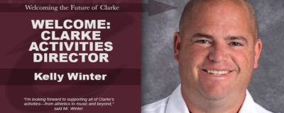 Clarke Community Schools Welcomes New Activities Director: Mr. Kelly Winter