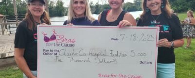 Clarke County Hospital Receives $5,000 Grant from Bras for the Cause to Offer Free Well-Woman Exams