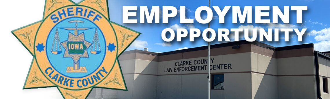 Clarke County Sheriff Seeks New Team Member