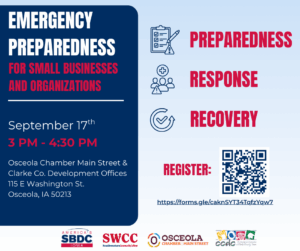 small business preparedness seminar osceola iowa