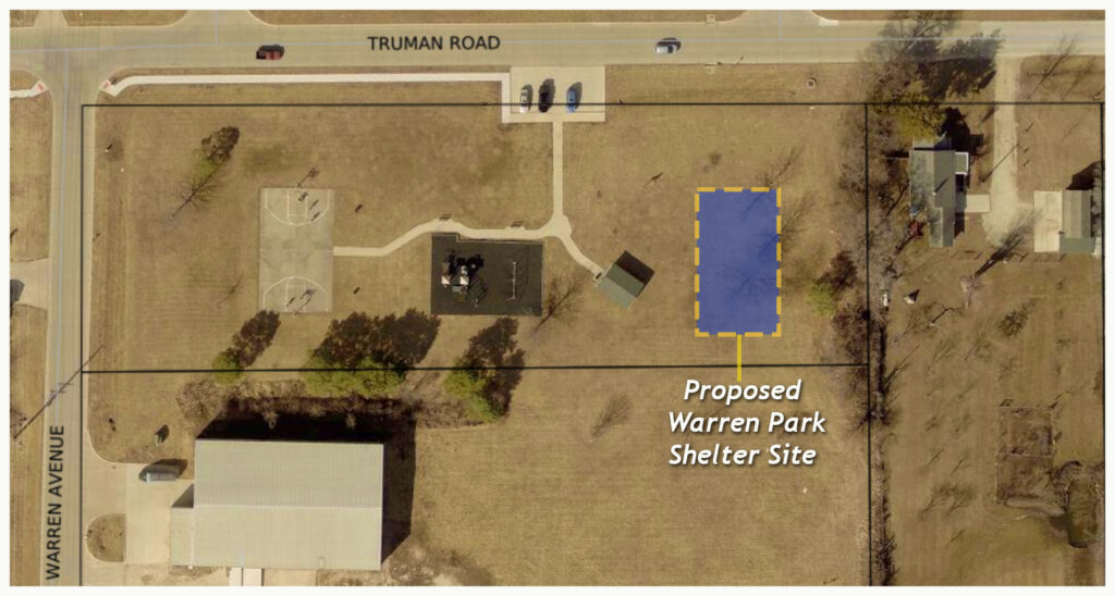 tornado shelter warren park osceola iowa