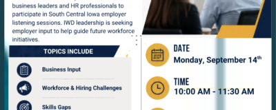 workforce listening session clarke county iowa